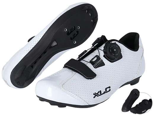 XLC Road CB-R09 Rennradschuhe in Schwarz oder Weiß & vielen Größen