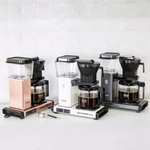 Moccamaster KBG Select, Filterkaffeemaschine, Retro Kaffee Maschische, Matt Silver, 1.25 Liter
