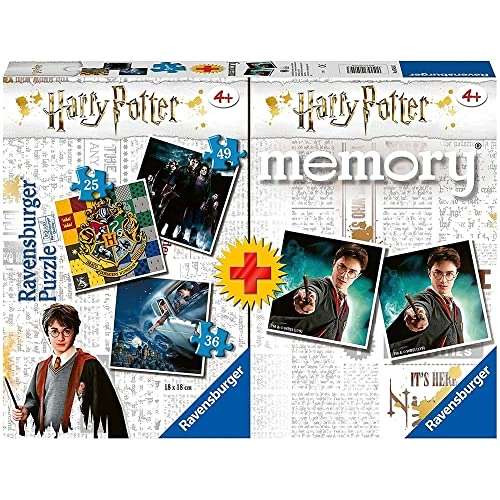 Ravensburger 5054 Harry Potter 3 er Puzzle + Memory