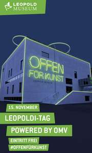 Freier Eintritt ins Leopold Museum am 15.11