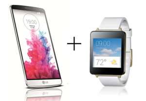 LG "G3" Smartphone kaufen - LG "G Watch" im Wert von 199 € gratis dazu erhalten - 21% Ersparnis