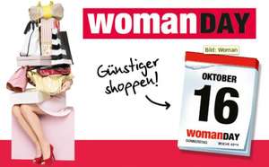 Woman Day Oktober 2014 – Alle Gutscheine und Aktionen im Überblick