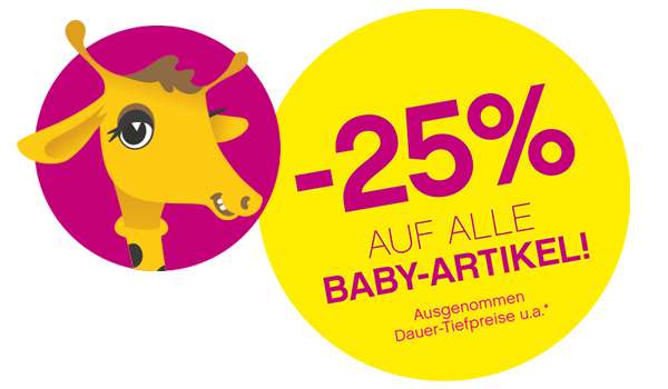 BIPA "Baby-Days": 25% Rabatt auf (fast) alle Baby Artikel - vom 2.11. bis 4.11.2015