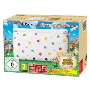 Redcoon: Nintendo 3DS XL - Konsole, weiß + Animal Crossing: New Leaf (vorinstalliert) für 130,80€
