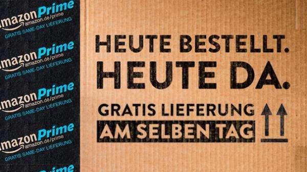 Amazon Prime: Gratis Same Day Lieferung (Österreich)