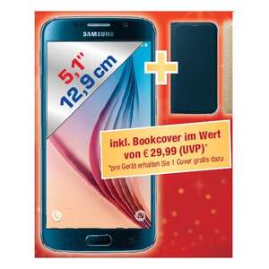 Samsung Galaxy S6 + gratis Book Cover + kostenlose Express Lieferung