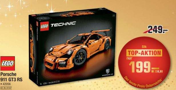 [Metro]LEGO Technic Porsche 911 GT3 RS - DAS Lego zum neuen Bestpreis!