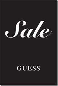Guess Online Shop -15 % auf Sale für registrierte Kunden