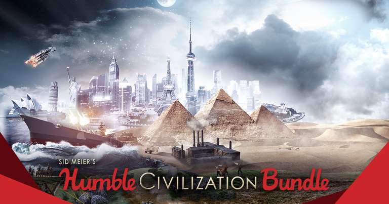Humble Civilization Bundle - bis zu 4 Spiele (Steam) ab 0,95€