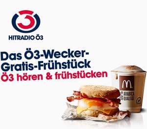McDonald‘s - GRATIS Frühstück nach Wahl - 5.3.-9.3.2018