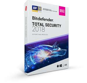 Bitdefender Total Security 2018 - 3 oder 6 Monate gratis