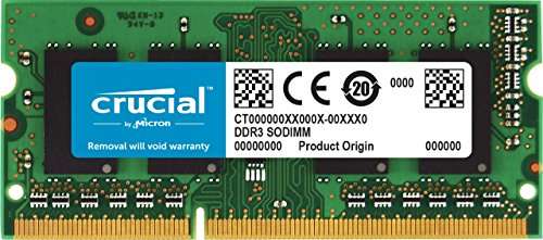 Crucial Arbeitsspeicher (SO-DIMM 16GB, DDR3L-1866 RAM, CL13)