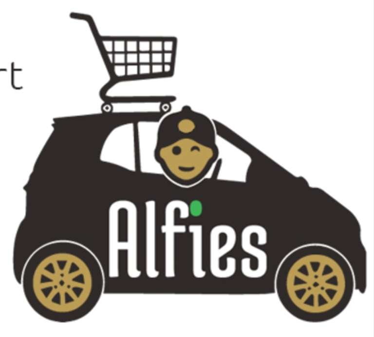 Lieferservice Alfie’s - 10 € Warenwert um 4,50 € / 20 € um 9 € - Getränke u Lebensmittel zu Supermarktpreisen