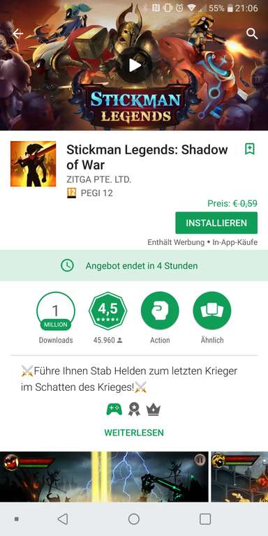 Stickman legends: shadow of war
