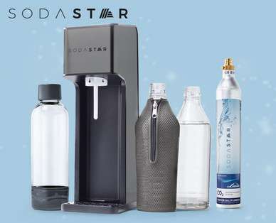 SODASTAR Trinkwassersprudler - Alternative zum Sodastream Crystal