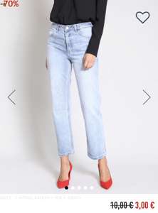 Pimkie: 3x gerade Jeans mit hoher Taille