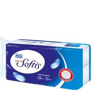 [BIPA] 16 Rollen Softis Toilettenpapier weiß Aktion und -25 % Sticker/Gutscheincode