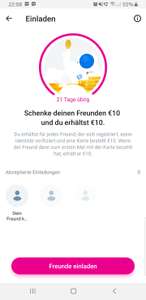 Revolut: Schenke Freunden 10€ und du erhältst 10€ (gratis Kreditkarte und Konto)