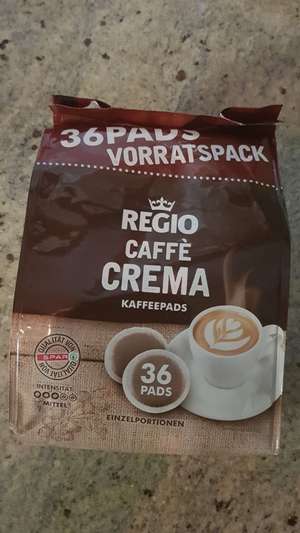 REGIO CAFFE 36 Kaffeepads beim Spar