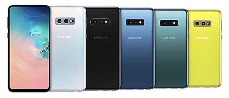 Samsung Galaxy S10e in allen Farben