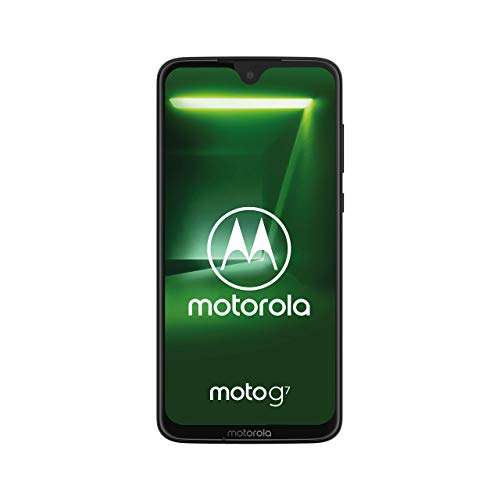 Moto G7 Dual-SIM Smartphone (6,2 Zoll Display, 12-MP-Dual-Kamera, 64GB/4GB, Android 9.0)