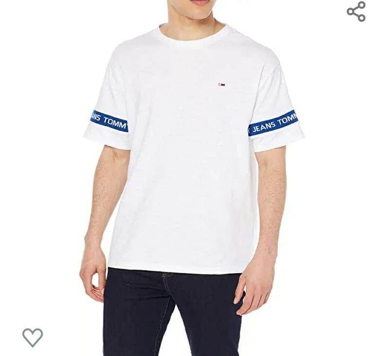 Tommy Hilfiger T-Shirt Größe L Blau/Weiß