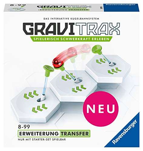 Ravensburger GraviTrax Transfer Erweiterung (26118) (Kugelbahnsystem)