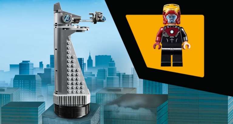 -LEGO- GRATIS Avengers Tower ab 75€ MBW. Versandkostenfrei