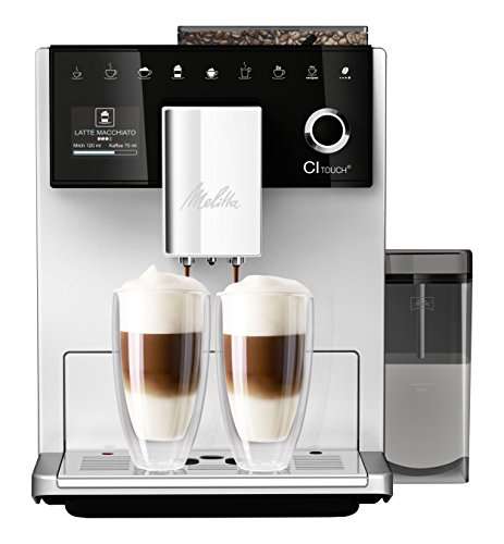 Melitta Touch-Kaffeevollautomat Silber