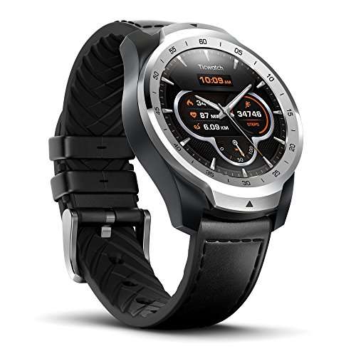 Ticwatch Pro Smartwatch silber