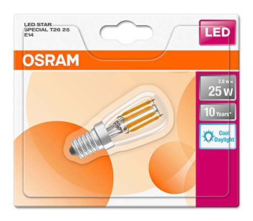 9er Packung OSRAM T26 - E14 LED Lämpchen 2,8W/25W
