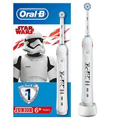 Oral-B Junior Star Wars Elektrische Zahnbürste mit visueller Andruckkontrolle