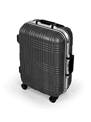 (Amazon Marketplace) Hartschalen Handgepäck Koffer mit Aluminium Rahmen (TSA Schloss, 53 x 39 x 20 cm) 