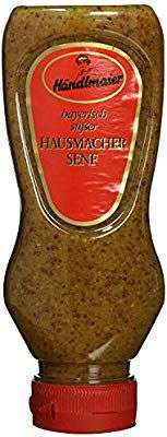 [Prime only] Händlmaier's Hausmachersenf süß Squeeze-Flasche, 225 ml (amazon pantry)
