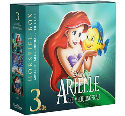 Arielle die Meerjungfrau-Fan-Box - Alle 3 Teile auf 3 CDs als Hörspiele