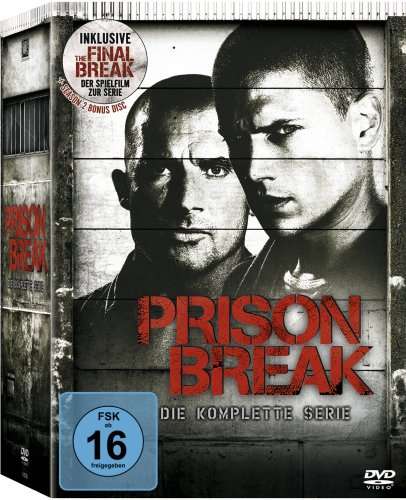 Prison Break - Die komplette Serie (inkl. The Final Break) Standard Version 24 Disks