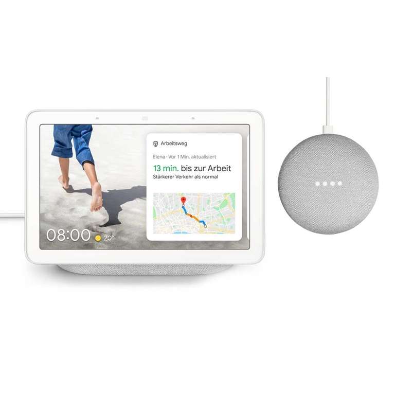 Google Nest Hub + gratis Google Home Mini (Tink)
