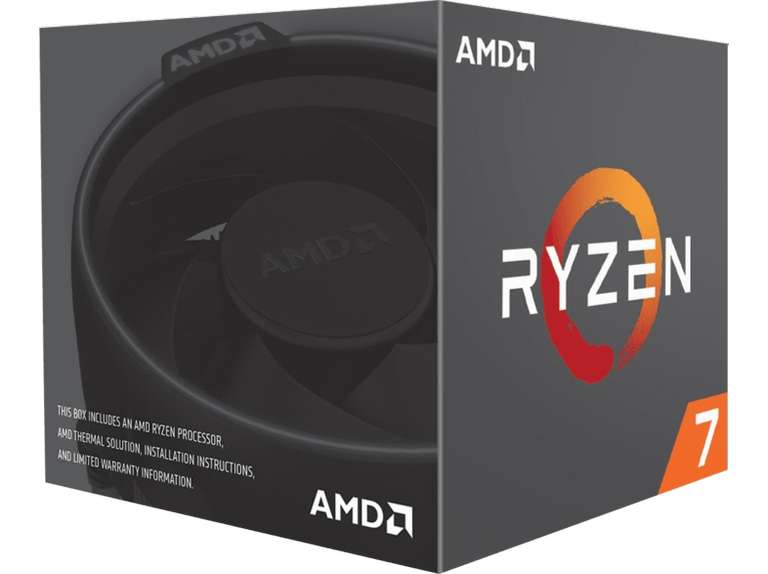 AMD Ryzen 7 2700X, 8x 3.70GHz, boxed