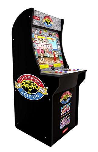 [AmazonUK] Arcade 1 Up Automat Street Fighter 2, ca. 50 x 58 x 128 cm