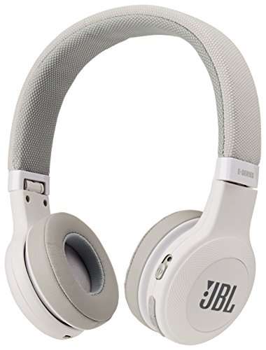 JBL E45BT On-Ear Wireless Headphones White