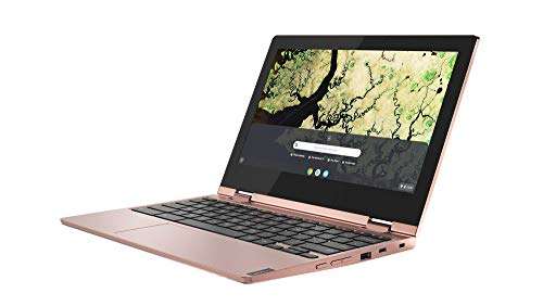 Lenovo Chromebook 11,6 Zoll HD Slim Convertible Notebook Rosa