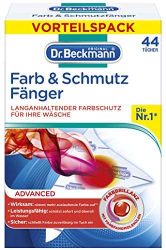 44x Farb & Schmutzfänger von Dr. Beckmann mit -40% und -15% im Amazon Spar-Abo