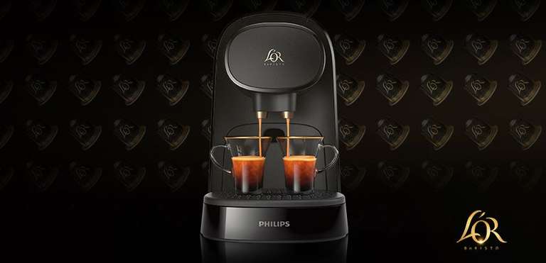 L'or Barista Kaffemaschine von Philips um 1€ beim Kauf von 200 L'or Kapseln
