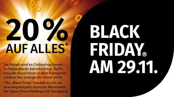 Müller Drogeriemarkt Black Friday: -20% auf Alles*