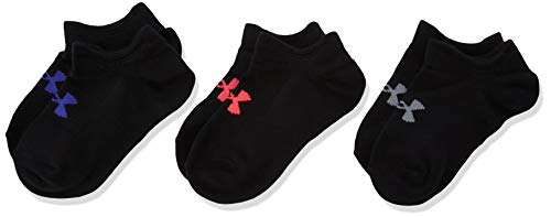 3x Under Armour Kinder Girl's Essential Ns Socken Größe YMG vermutlich 35-38