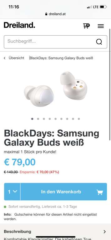 Galaxy Buds 79 €