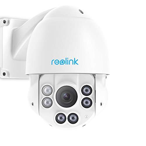Reolink RLC-423-5MP IP Cam, schwenkbar, 4X Optischer Zoom, 58 Meter IR-Nachtsicht, micro SD-Kartenslot, IP66 Wasserfest