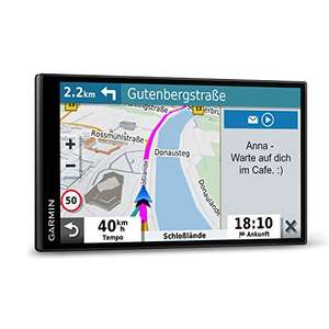 Garmin DriveSmart 65 MT-D EU Navi (extragroßes 6,95" Touch-Display, 3D-Navigationskarten, Live-Traffic via DAB+)