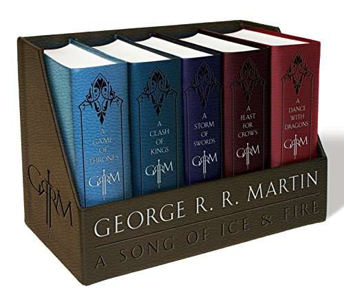 George R. R. Martin's A Game of Thrones Leather-Cloth Boxed Set (gebundene Ausgabe)