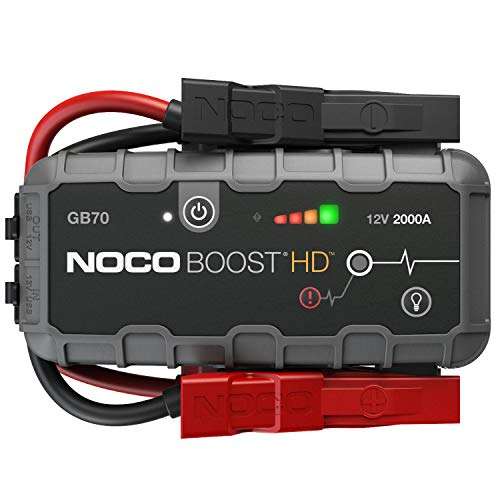 NOCO Boost HD GB70 2000 Ampere 12 Volt UltraSafe tragbares Lithium-Autobatterie-Starthilfe